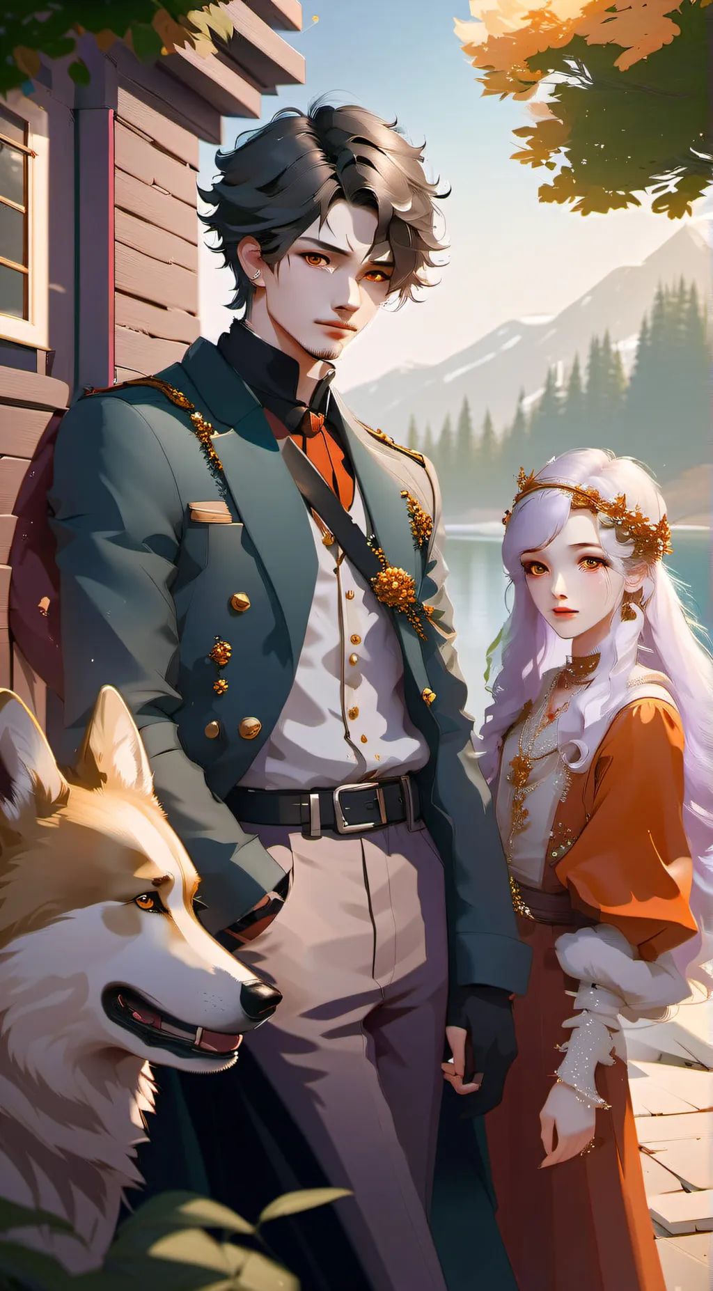 ai character: Beck  background