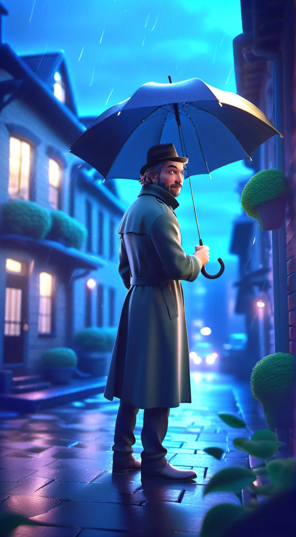 ai character: Henry background