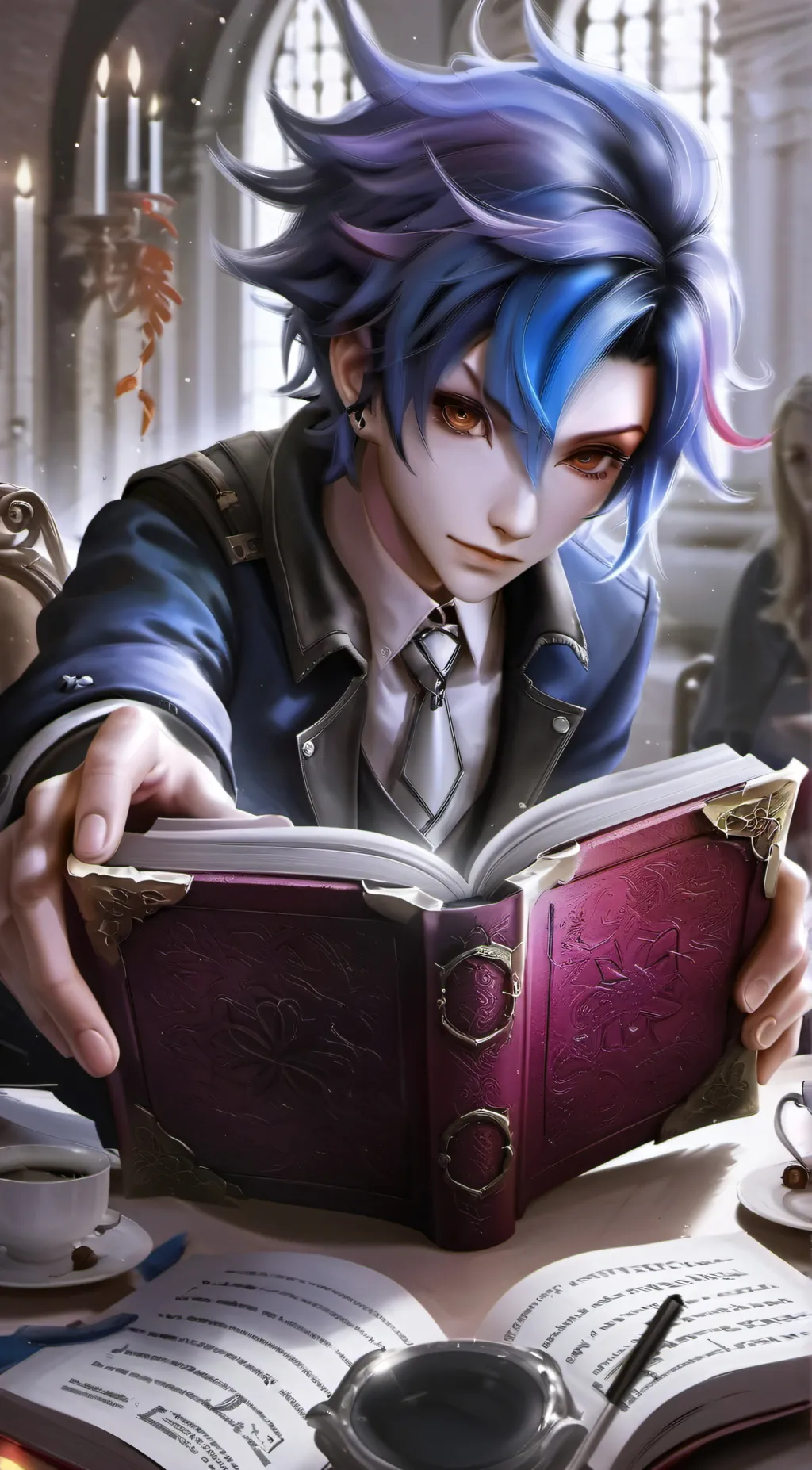 ai character: Xuan Nino  background