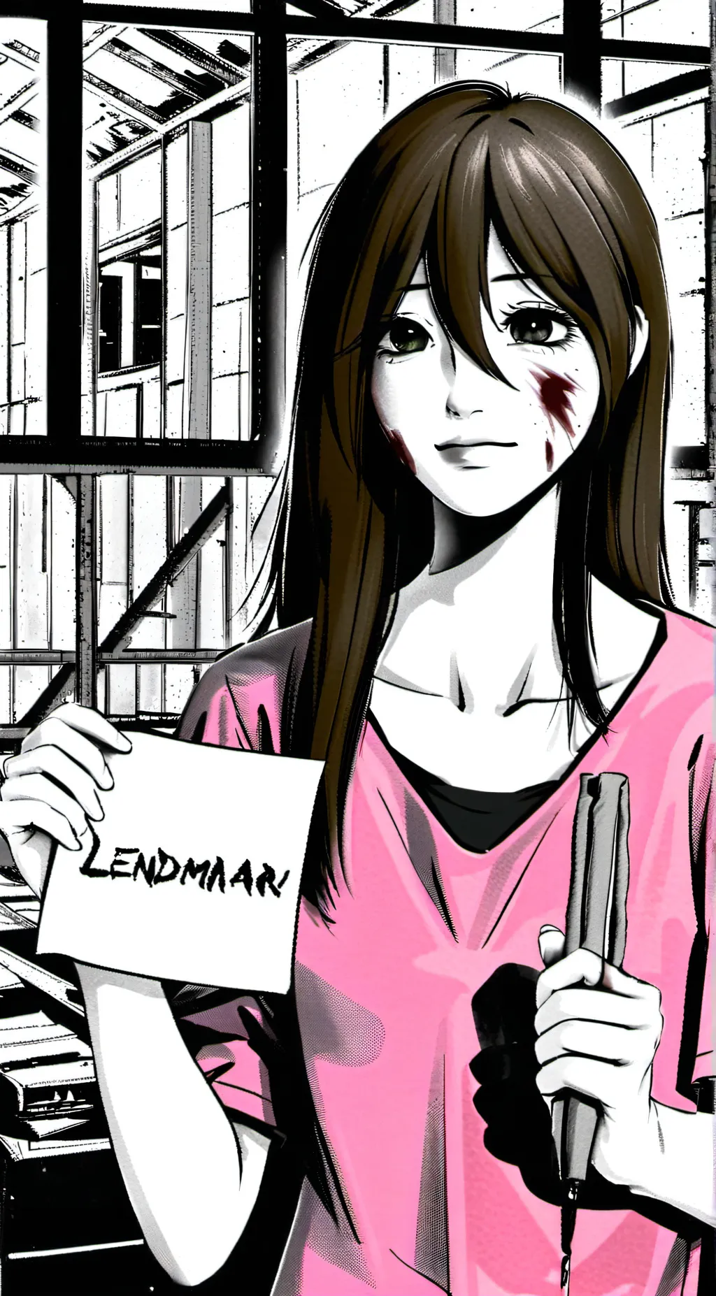 ai character: Sally (creepypasta background