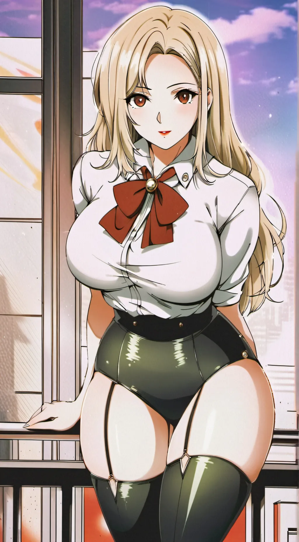 ai character: Popular Girl background