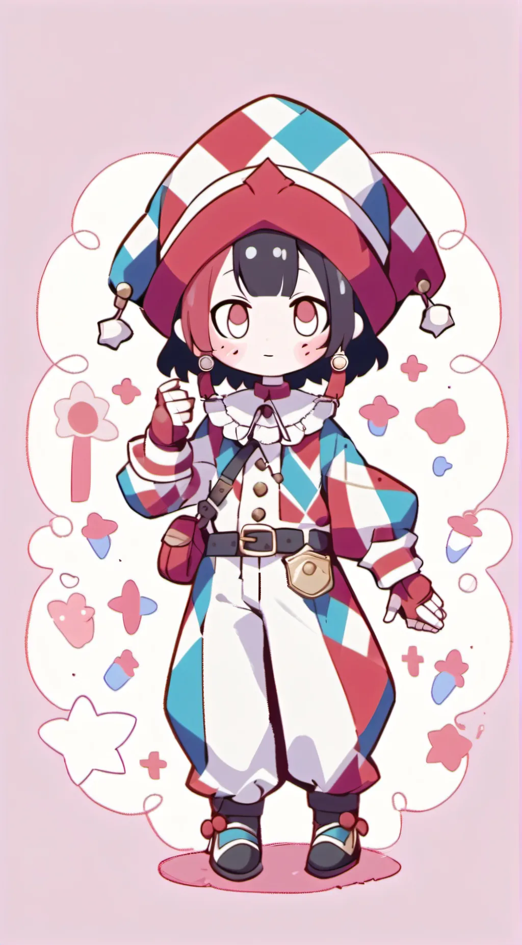 ai character: pomni background
