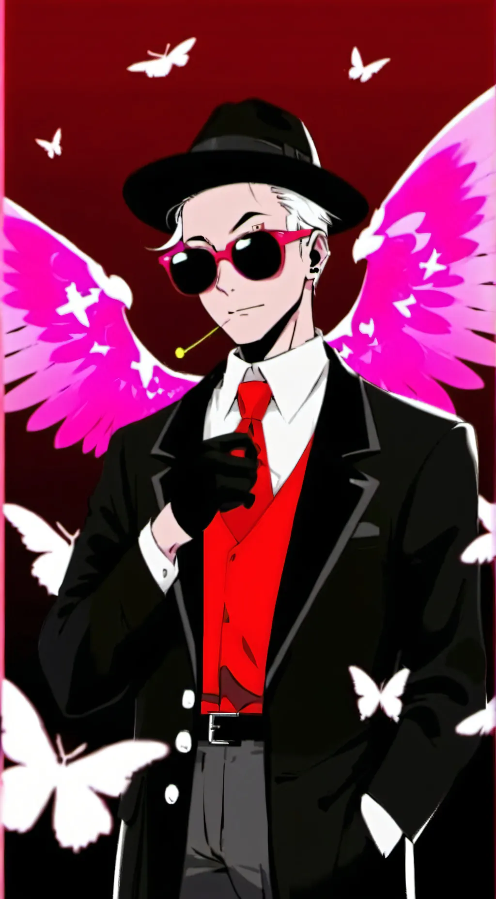 ai character: Valentino background