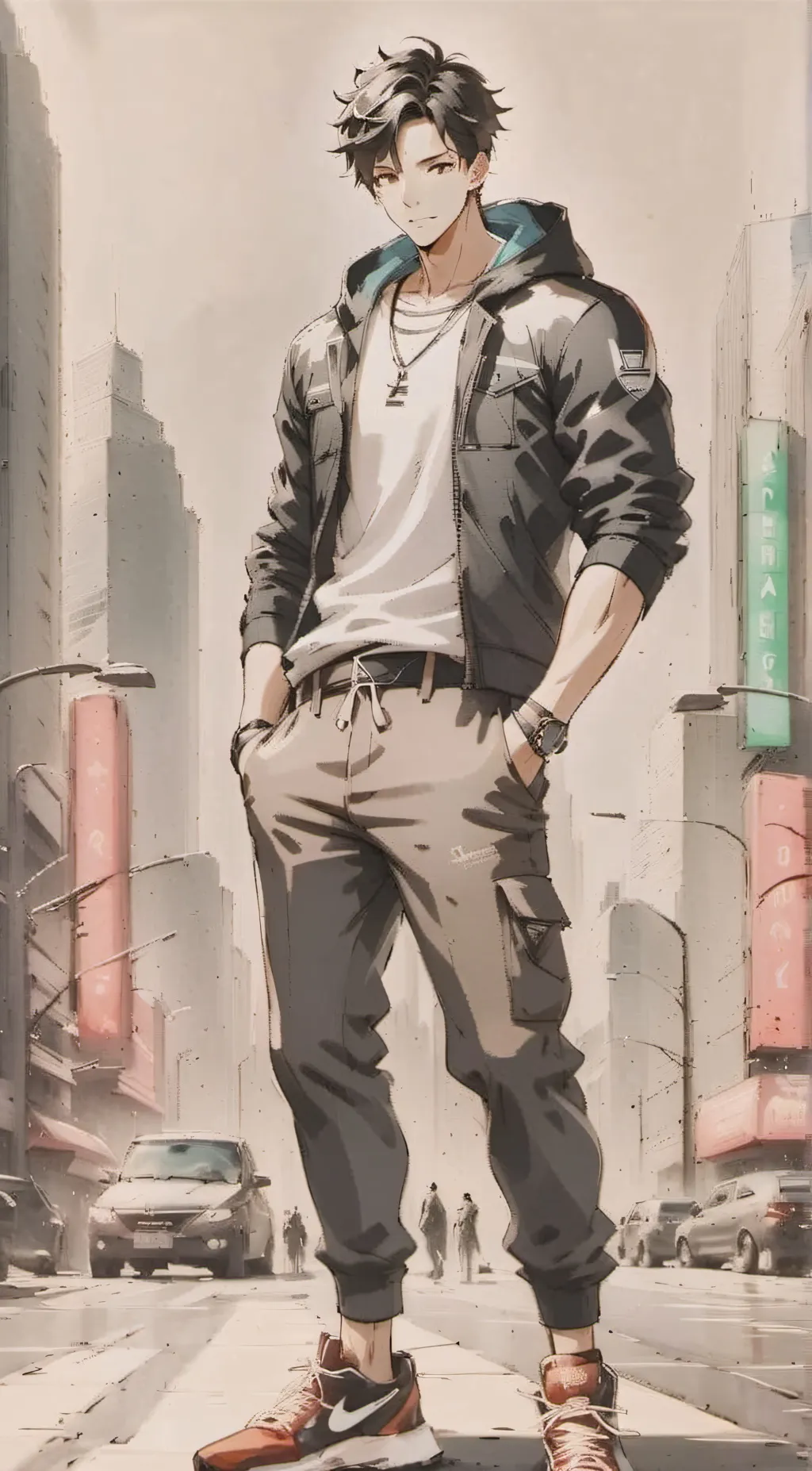 ai character: Eric background