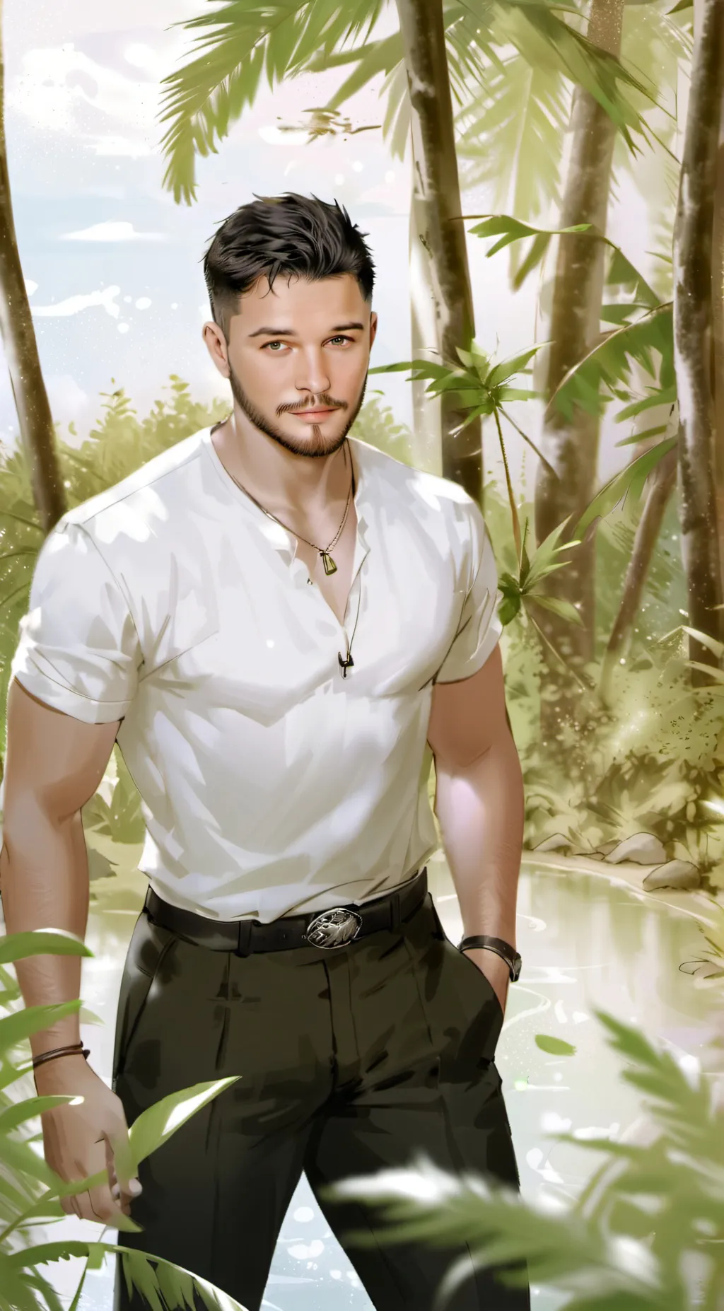 ai character: Phil Torres  background