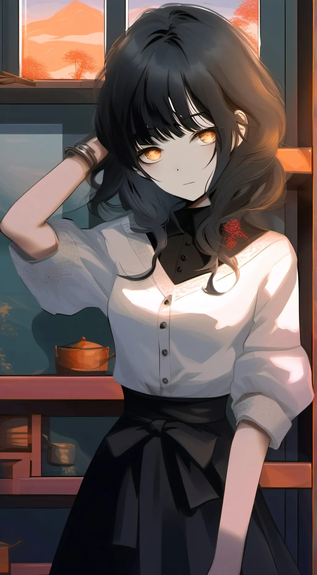 ai character: ☆𝚍𝚊𝚗𝚒☆ background