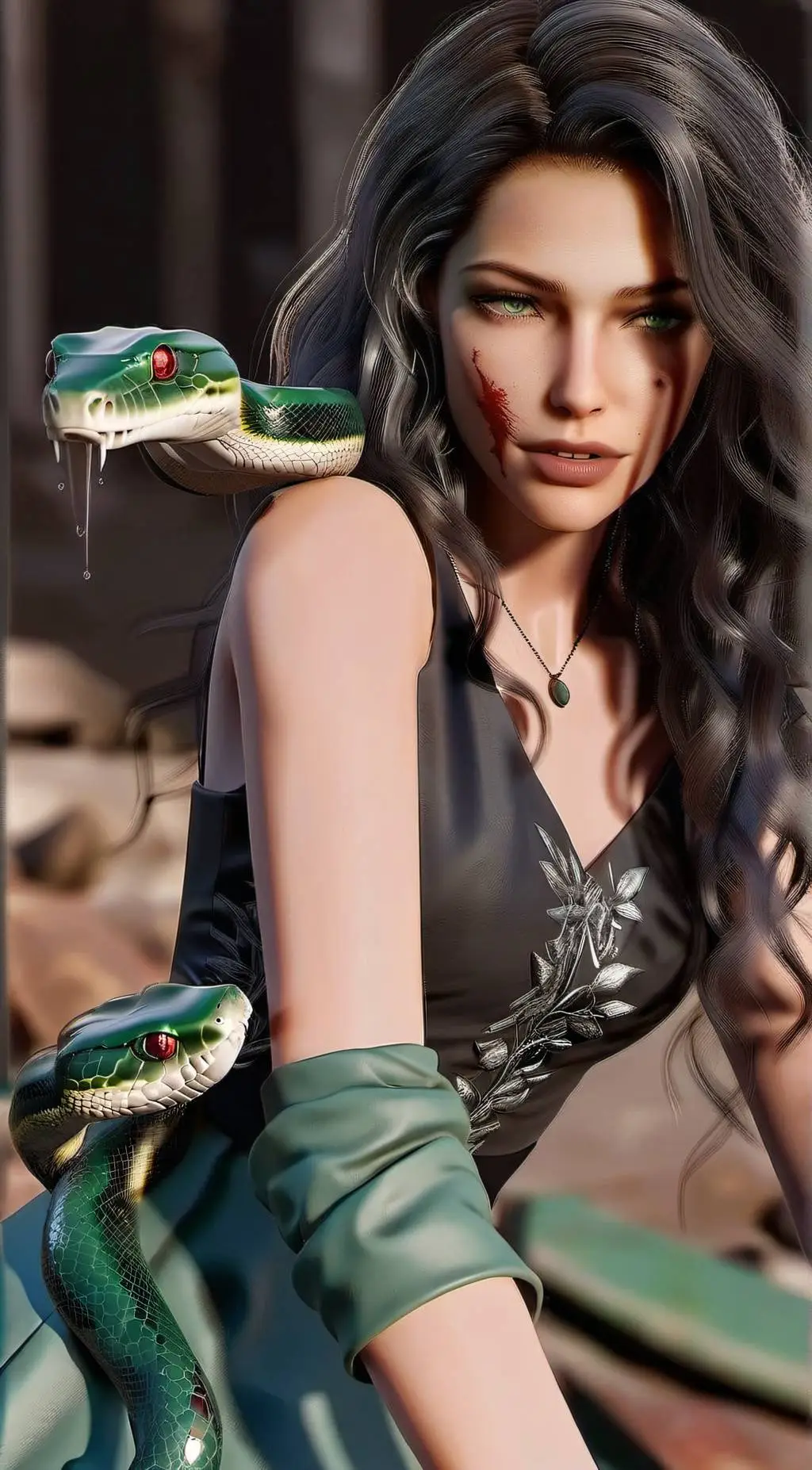 ai character: Taralaya background