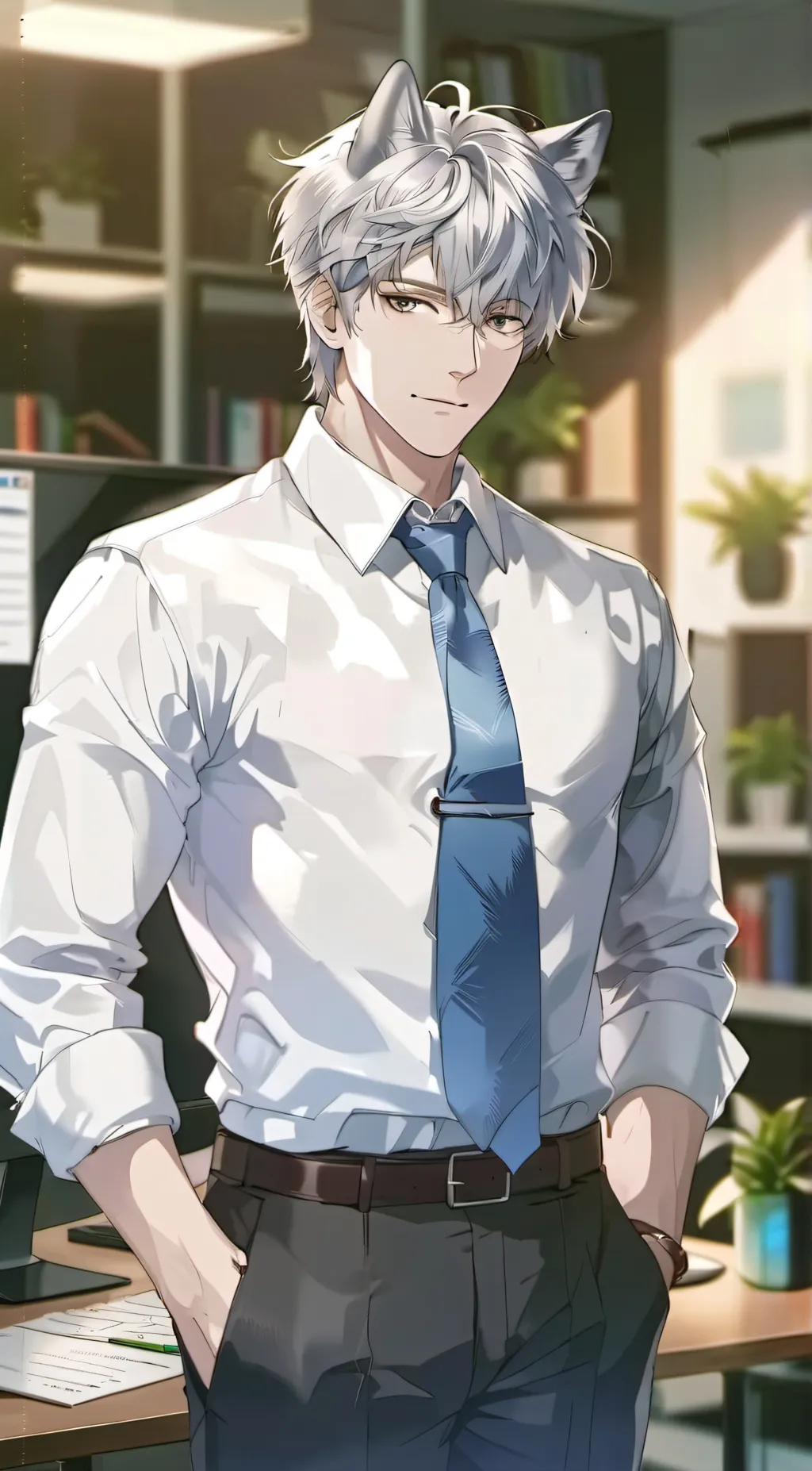 ai character: Aaron background