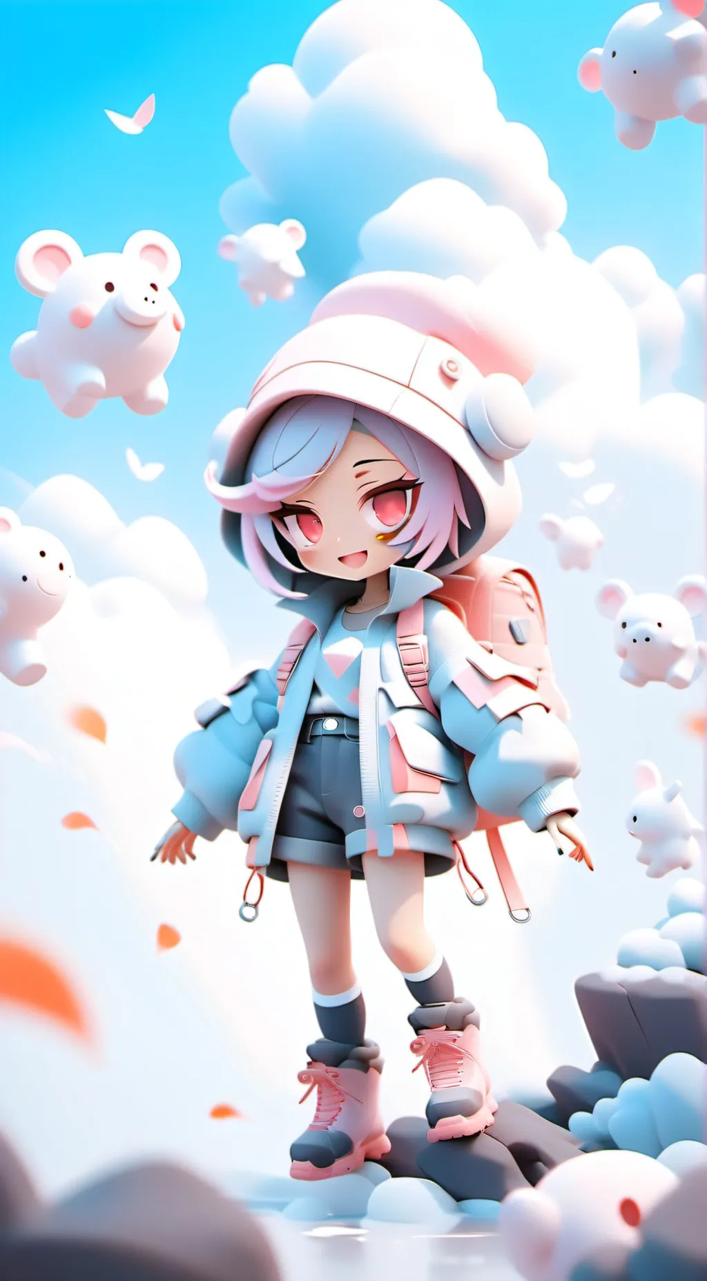 ai character: Mia background