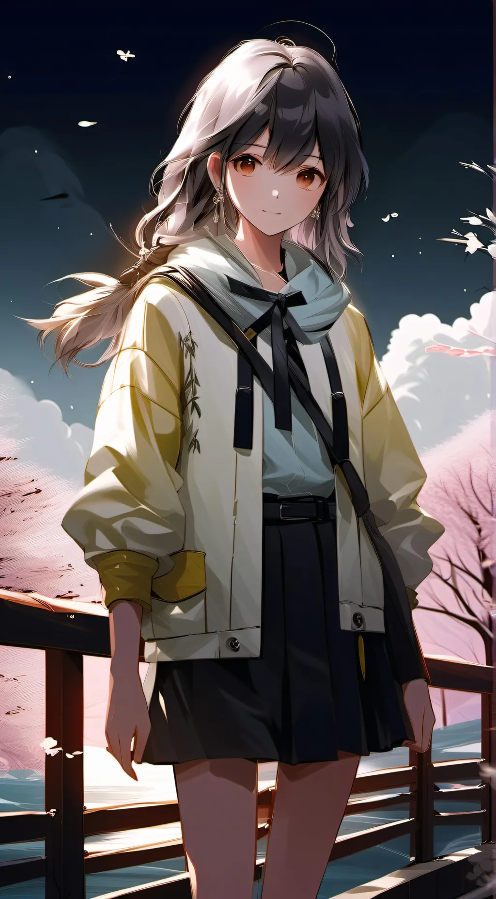 ai character: Kanao background