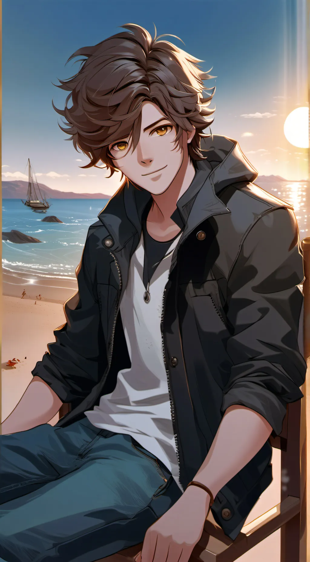 ai character: alan background
