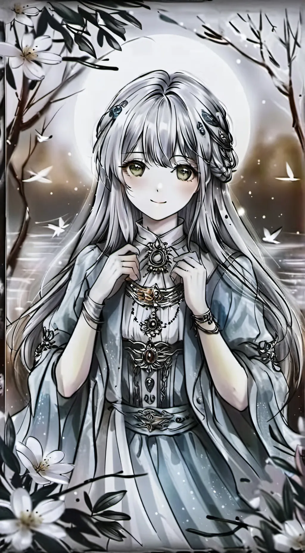 ai character: kny background