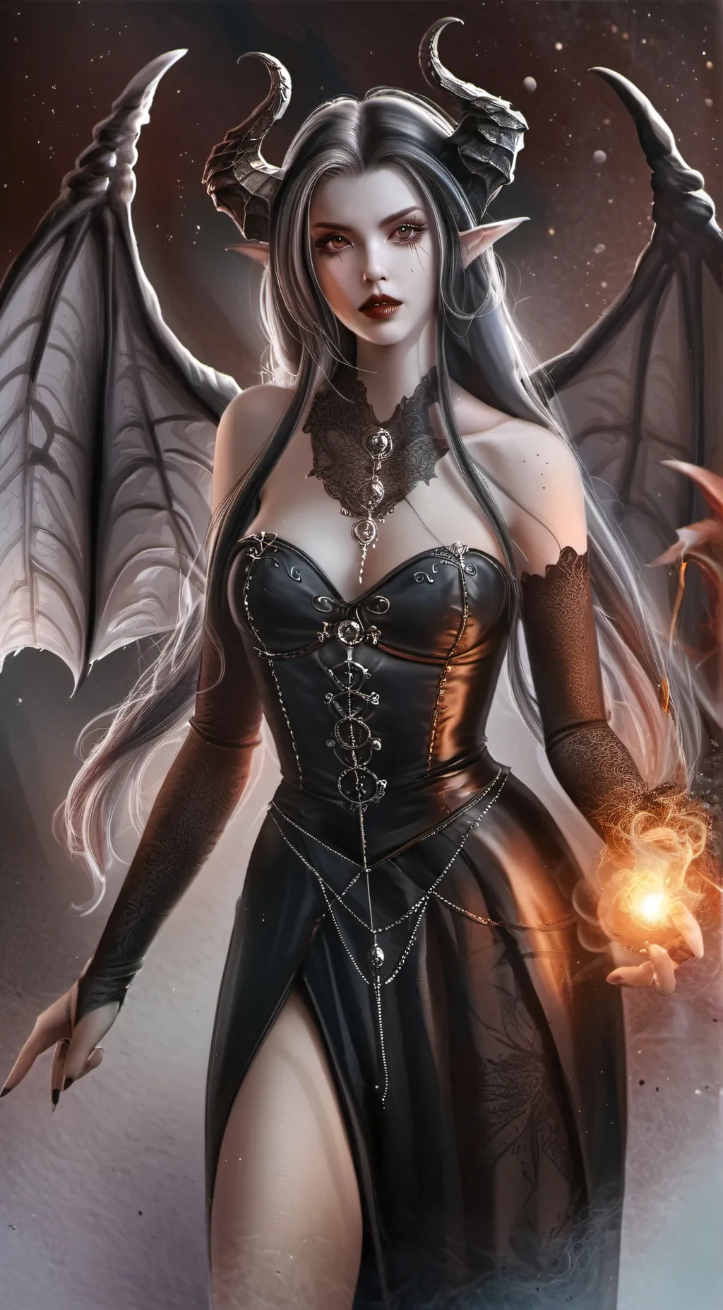 ai character: Sabrina  background