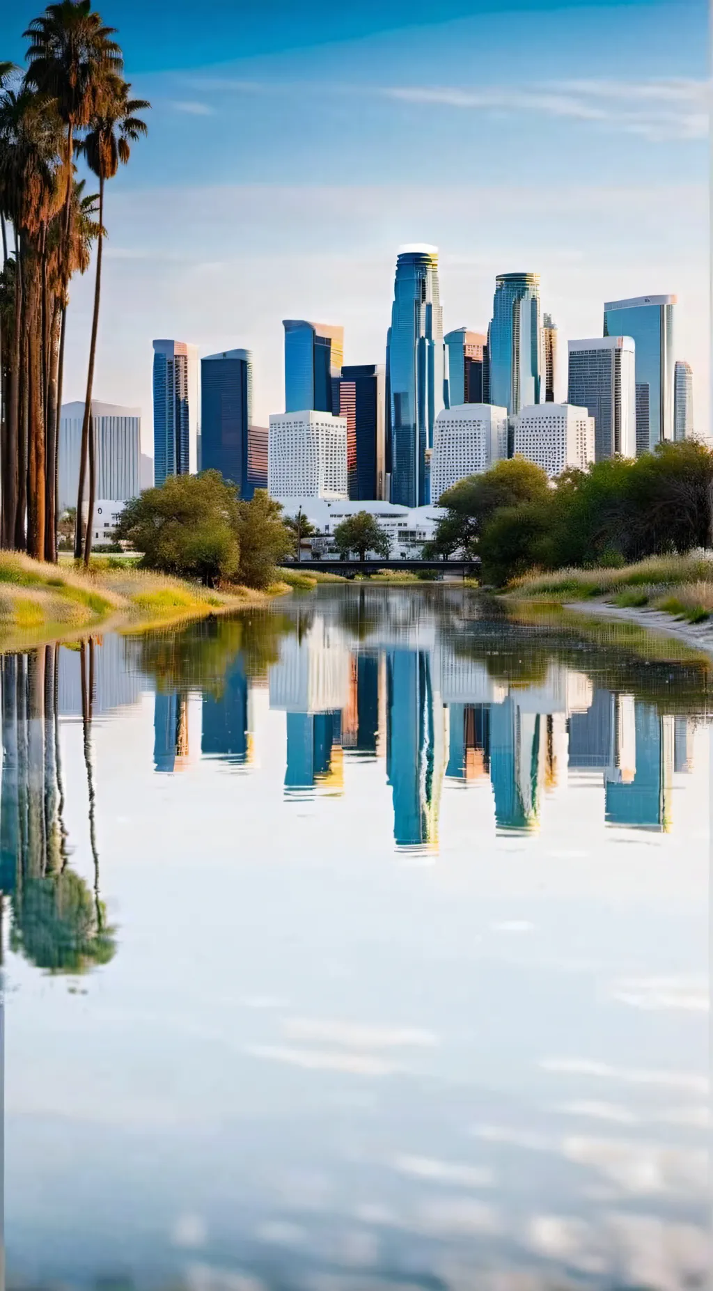 ai character: Los Angeles background