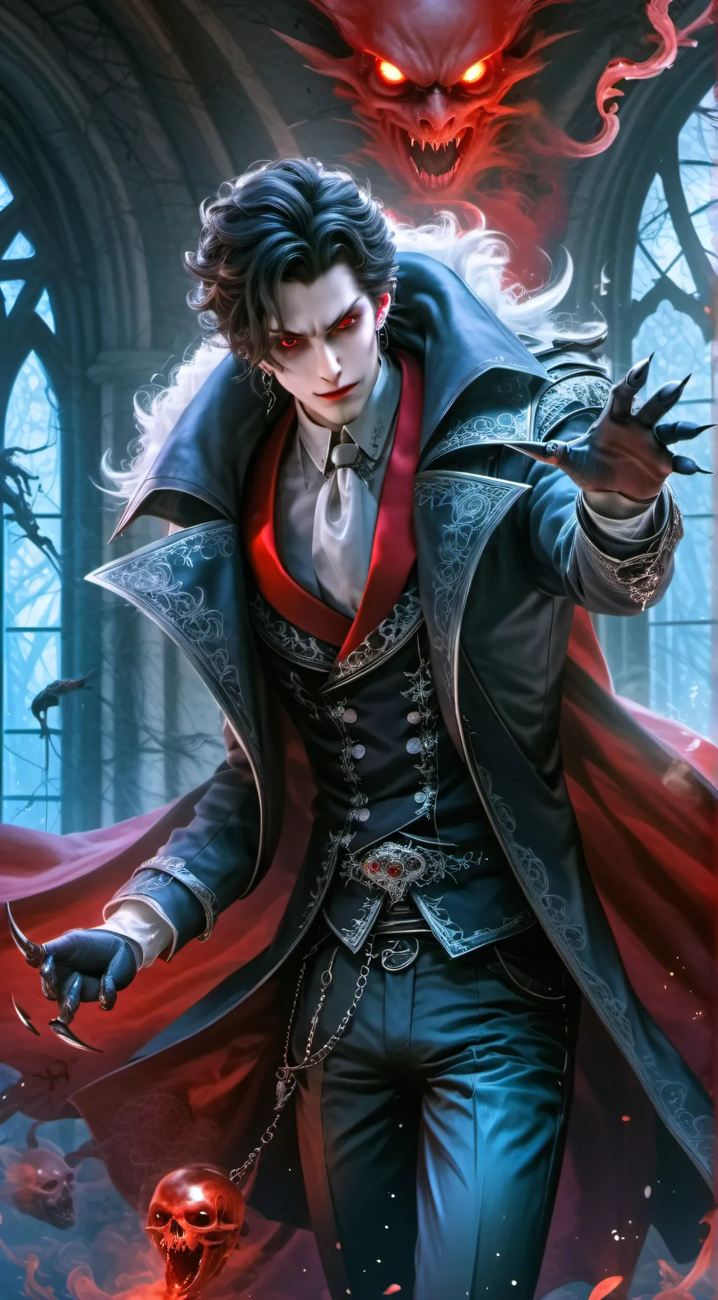 ai character: the vampire Prince background