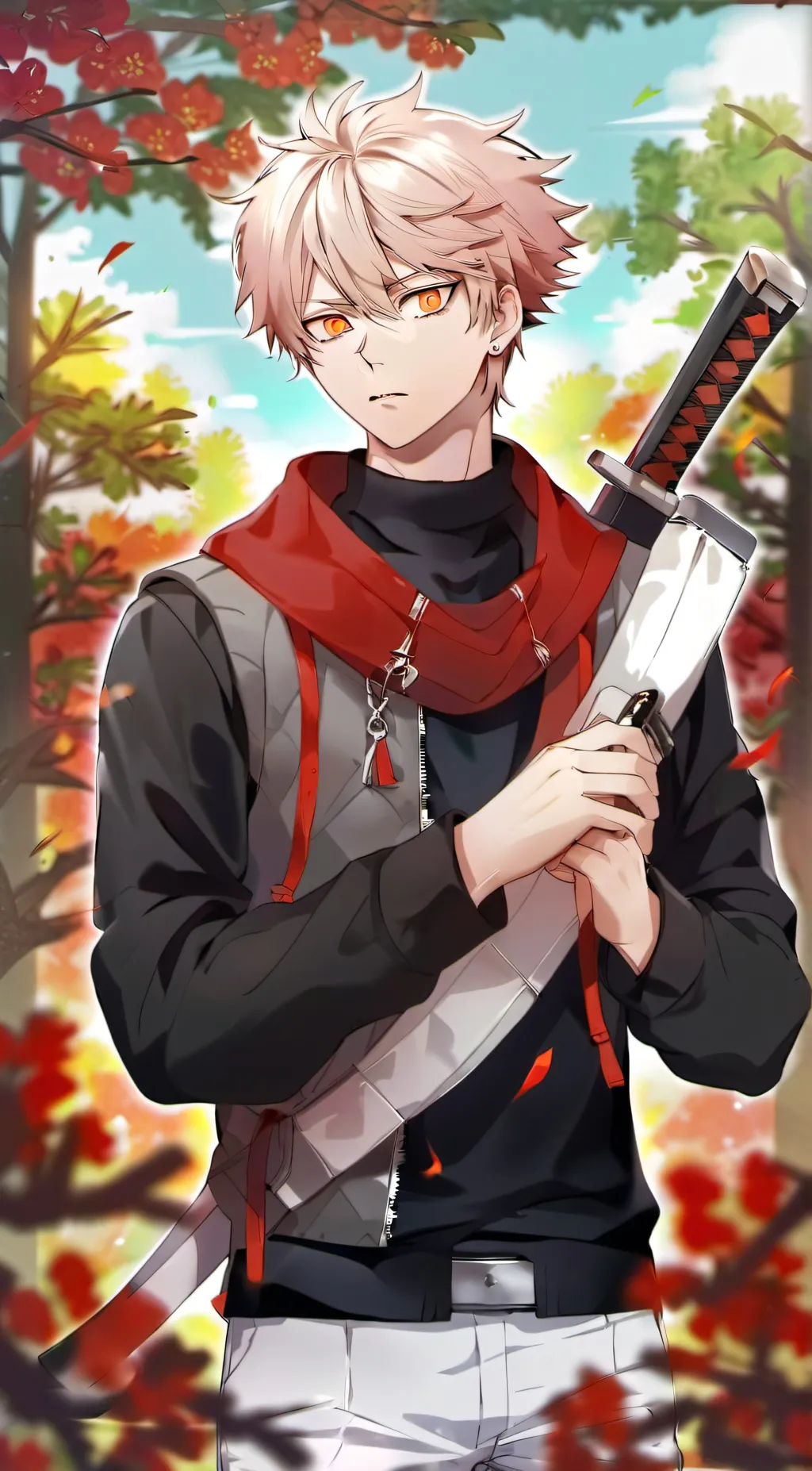 ai character: Zak Bakugo  background