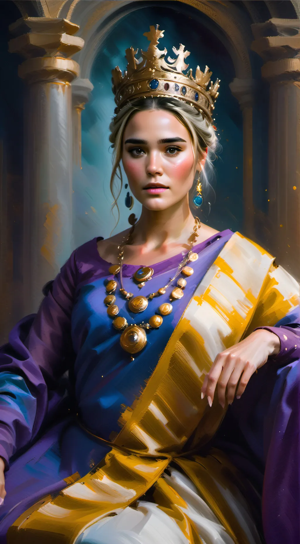ai character: Evelyn background