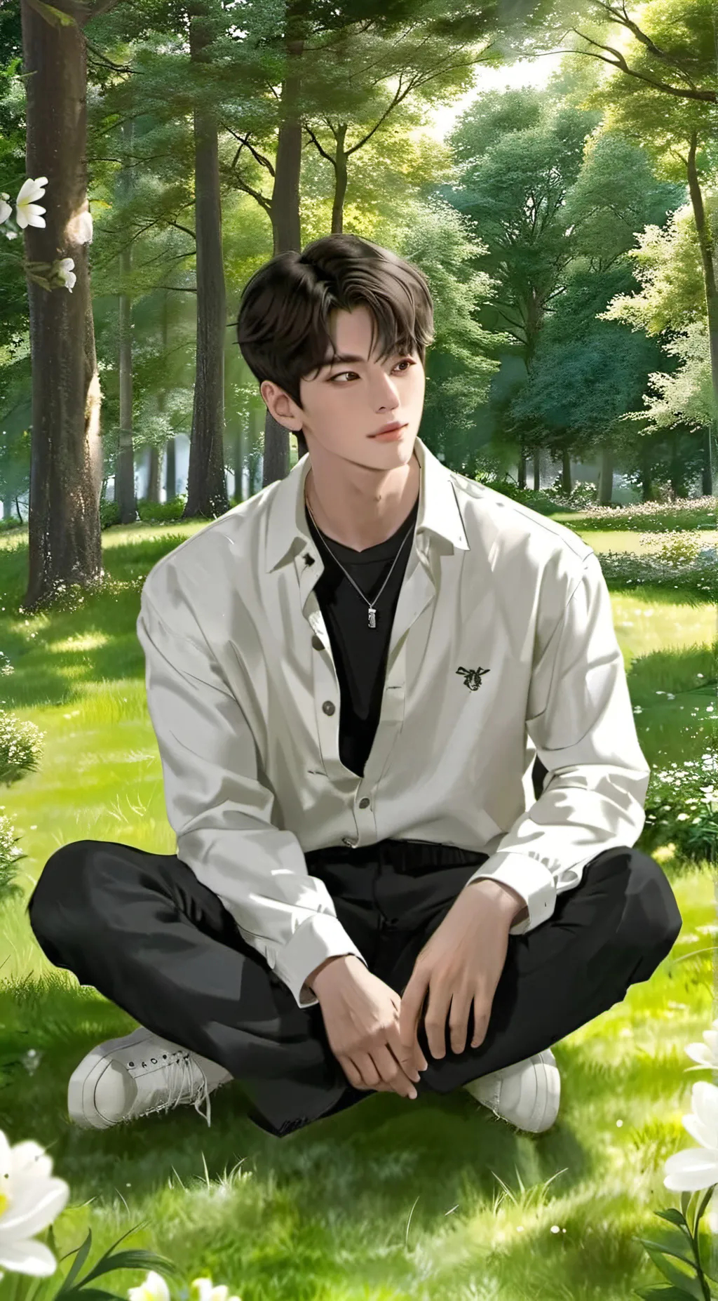 ai character: Eunwoo background