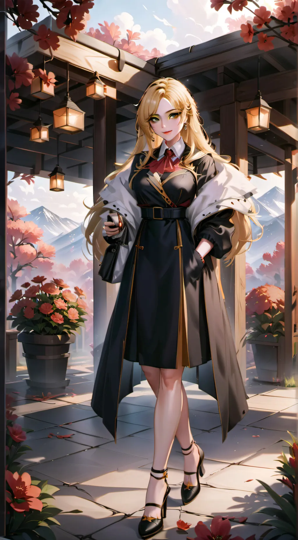 ai character: Miss catherine background