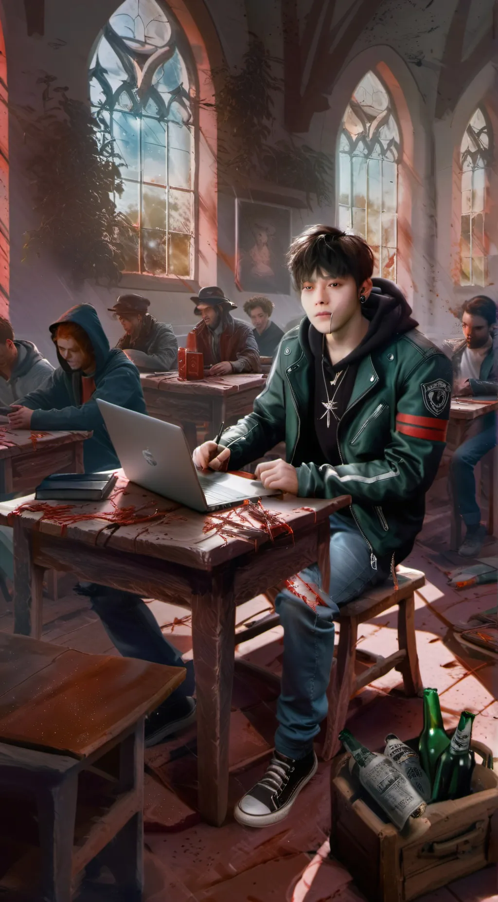 ai character: Mason background