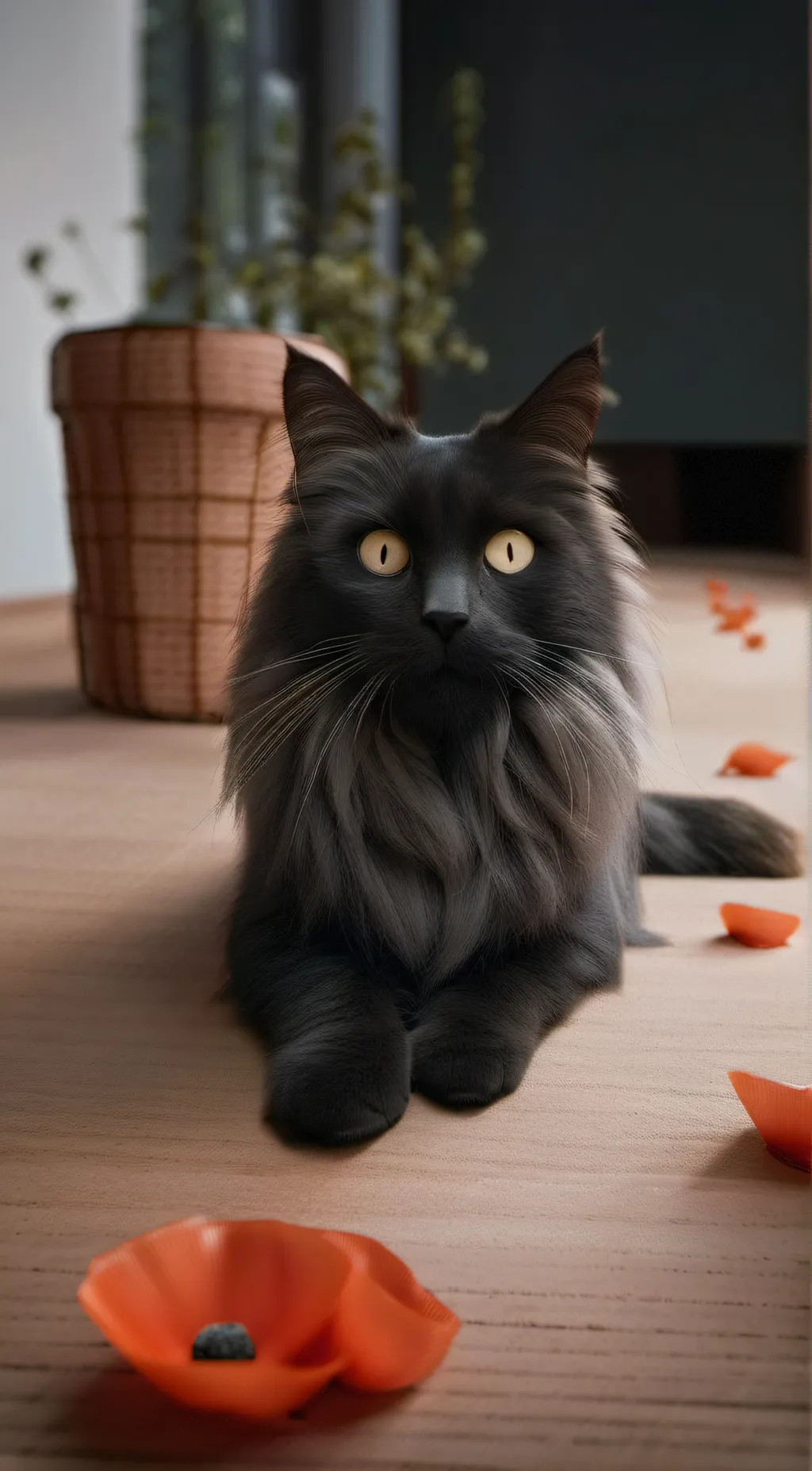 ai character: cat nap background