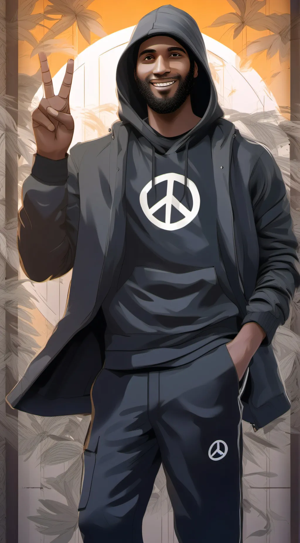 ai character: Darkest Man background