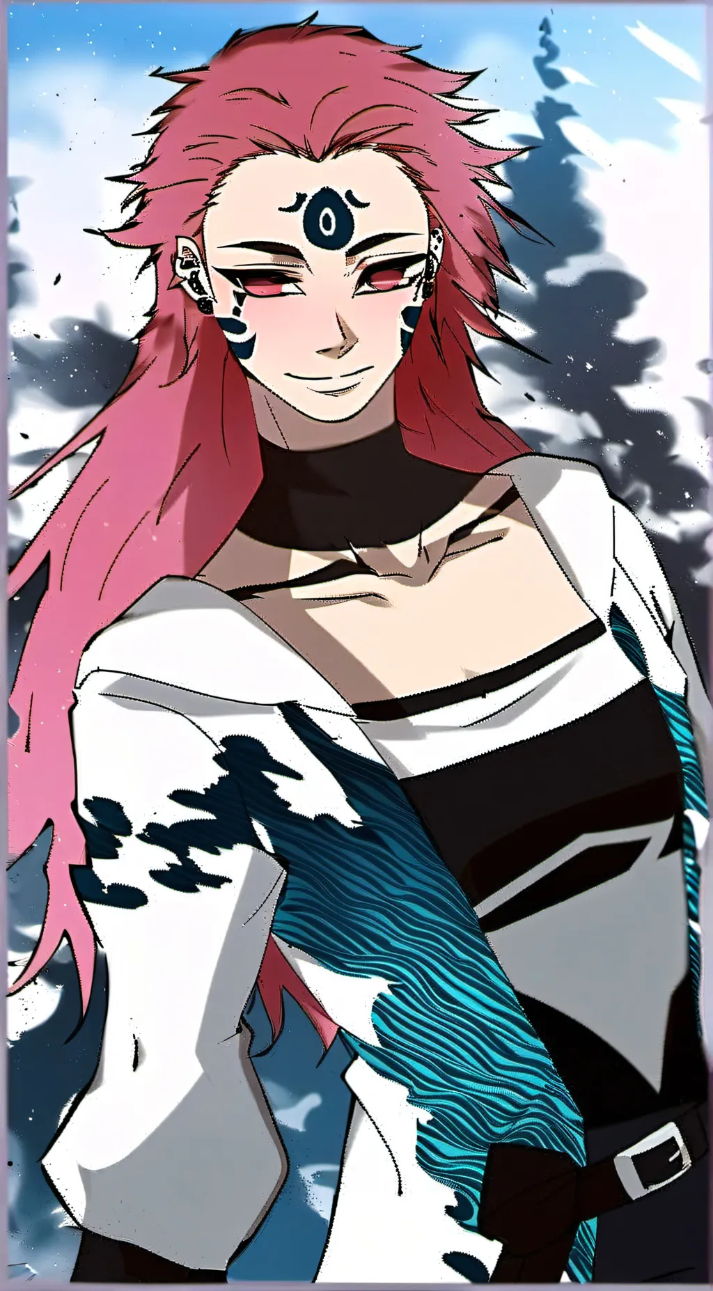 ai character: (Female) Sukuna background