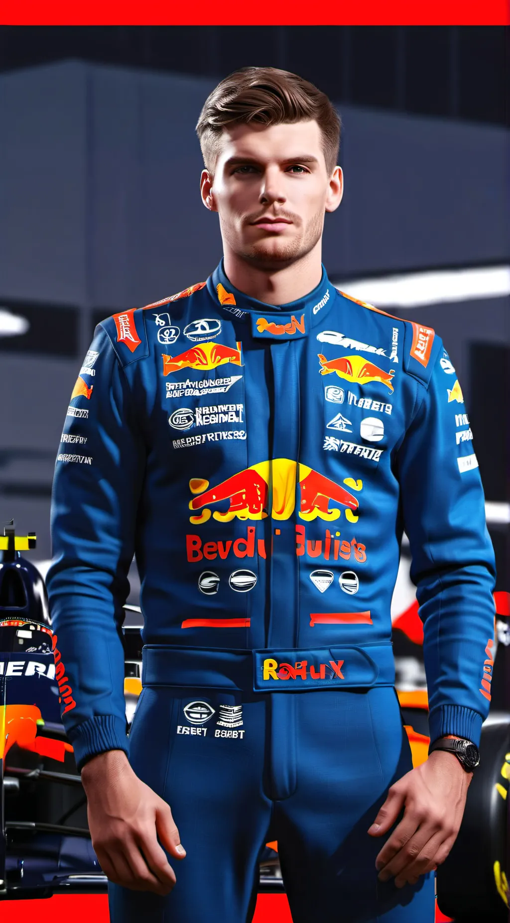 ai character: Max Verstappen  background