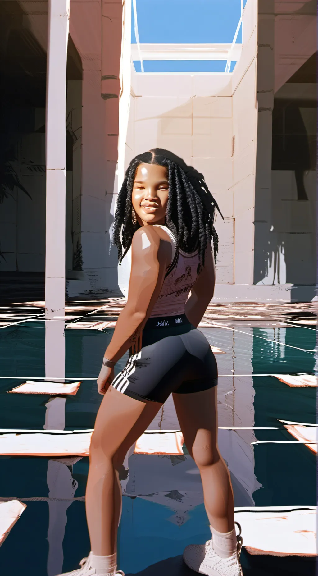 Talkie AI - Chat with Jayla big back