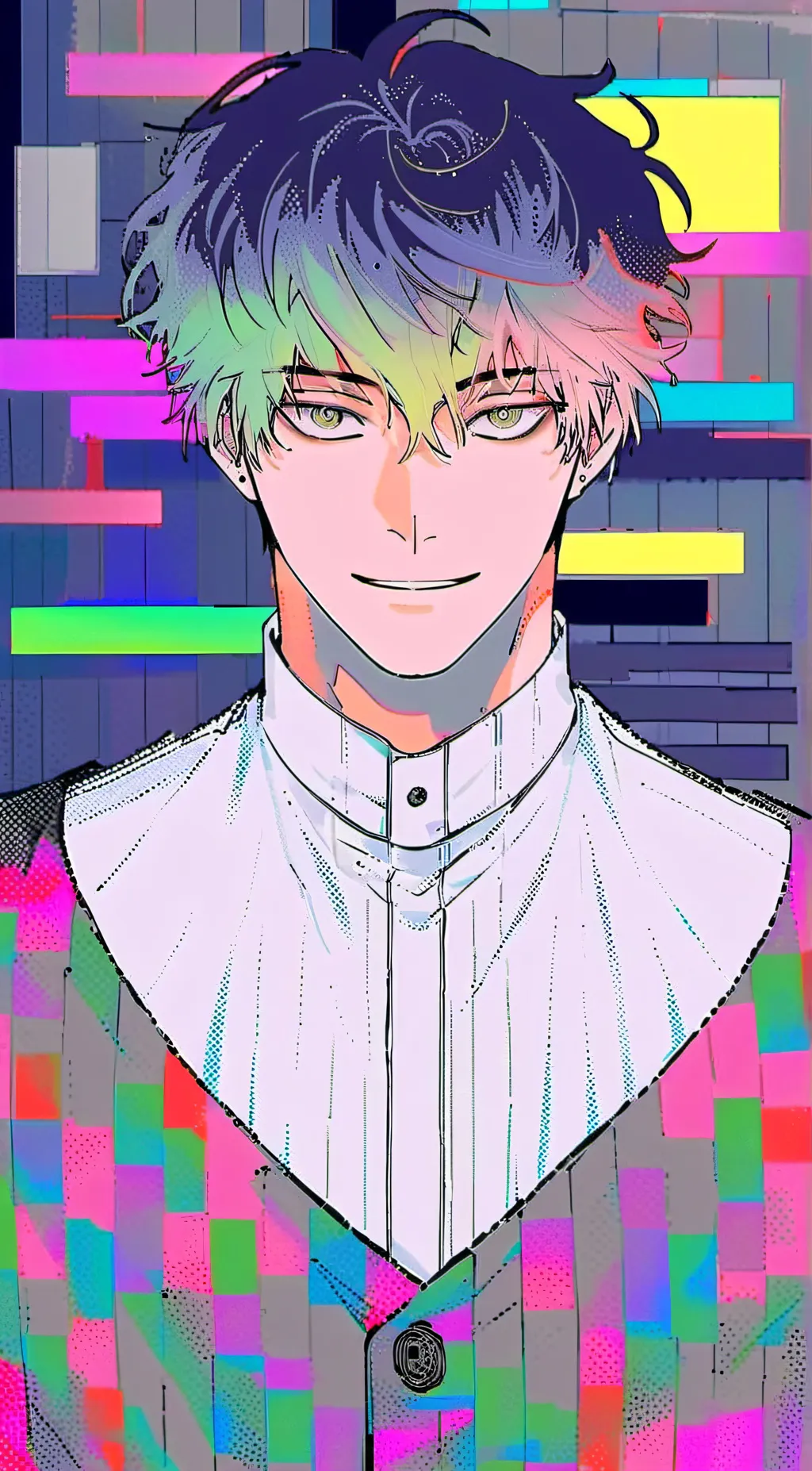 ai character: midnight  background