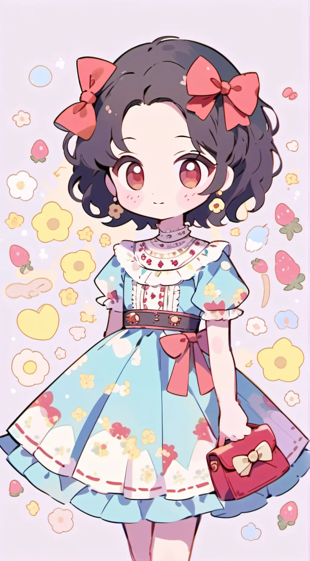 ai character: Lacey background