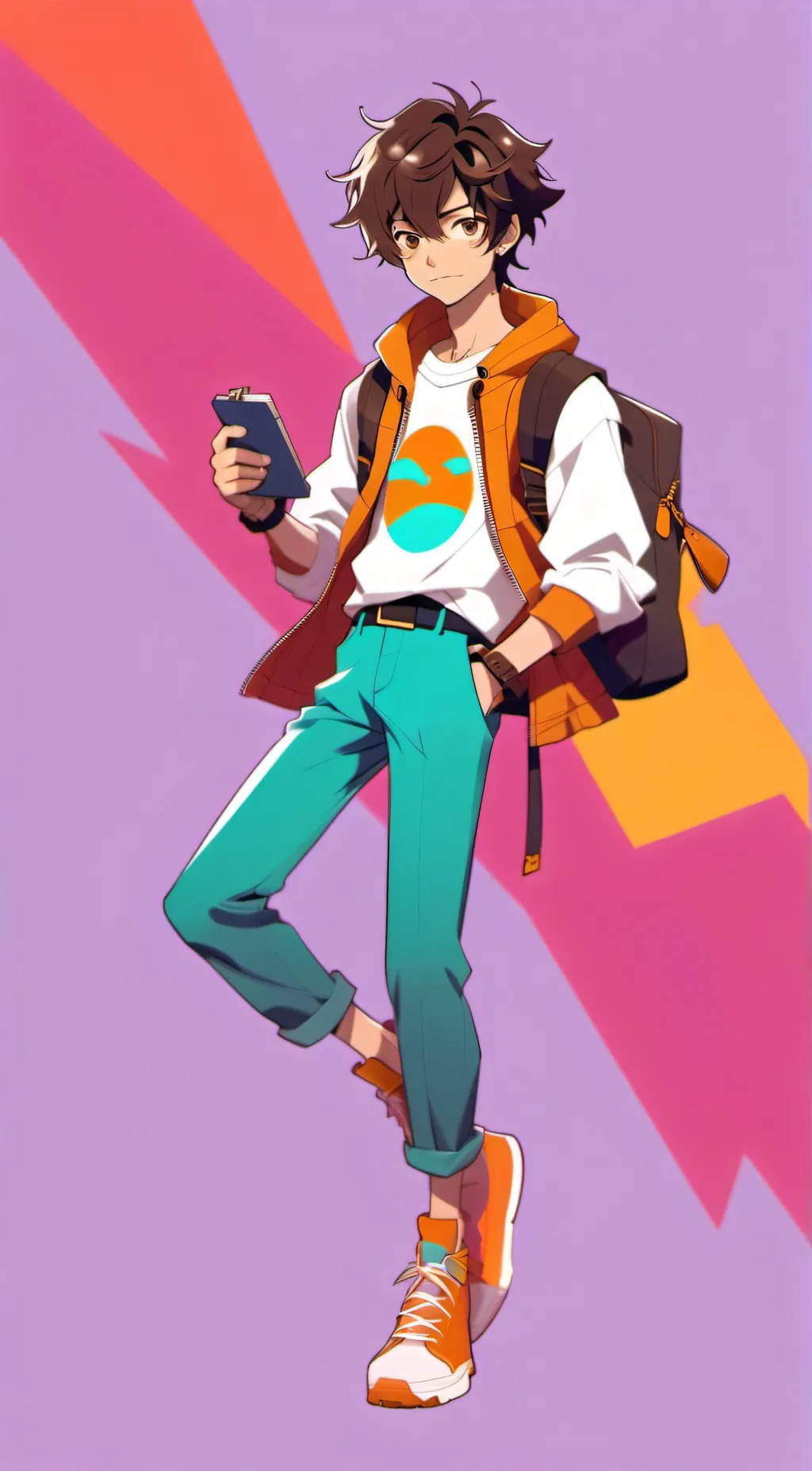 ai character: Asher  background