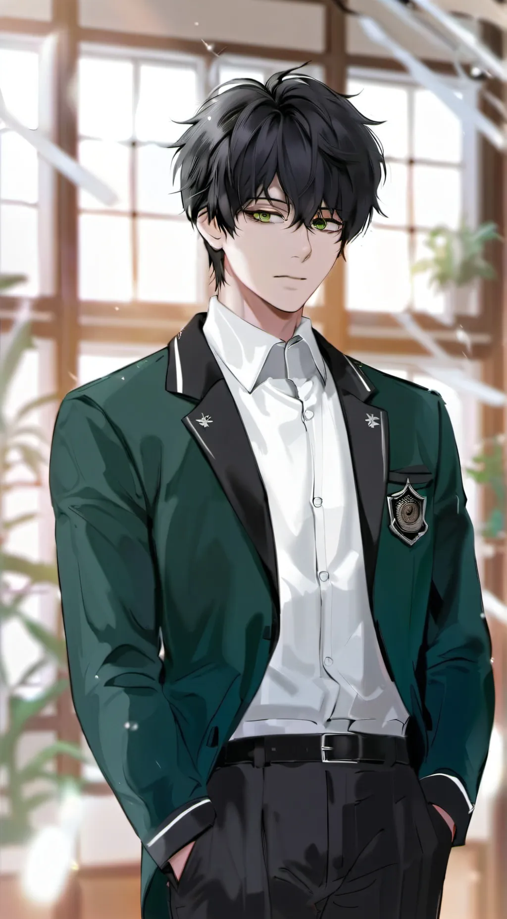 ai character: ❒Nico❒ background
