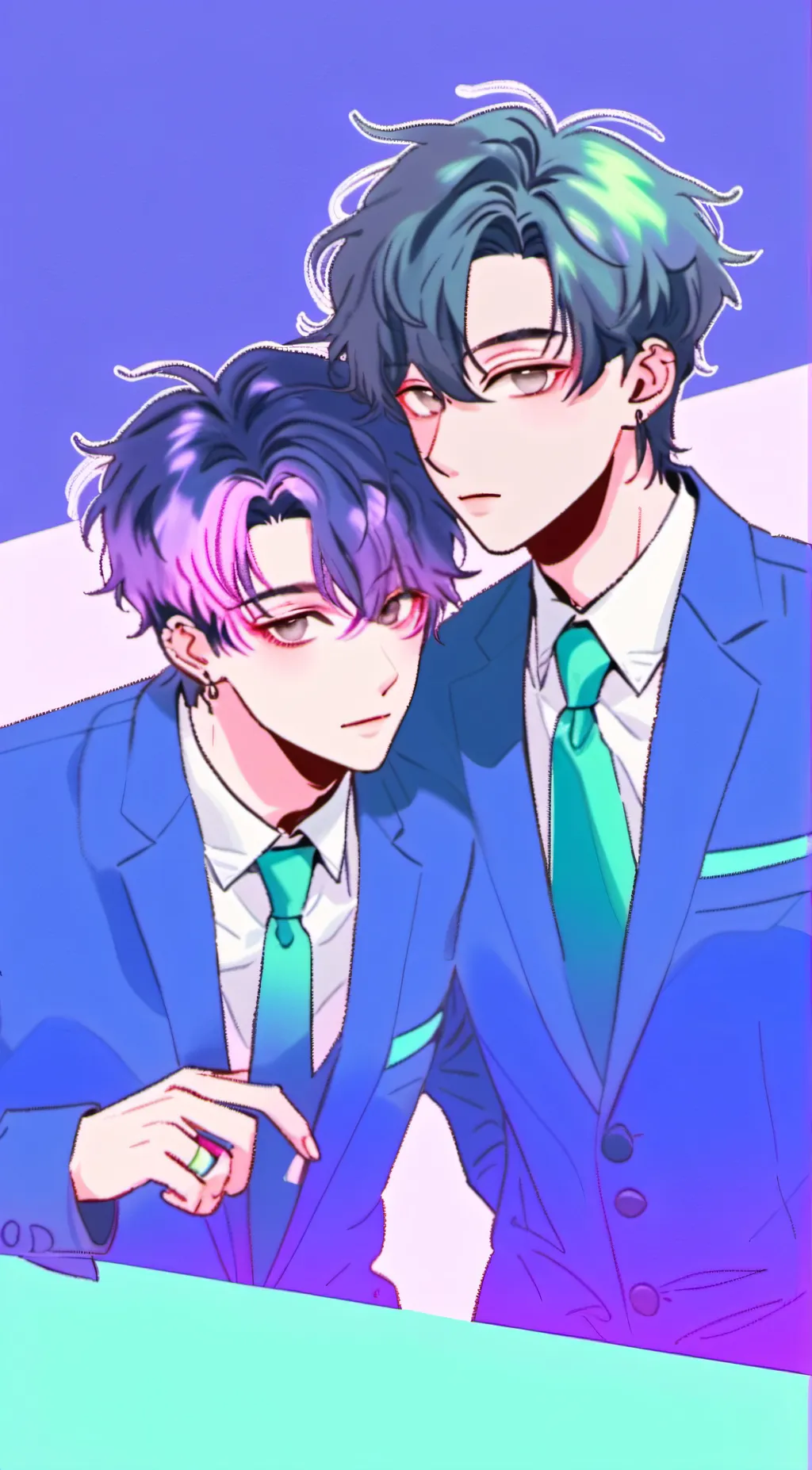ai character: Aokoi & Amkoi background