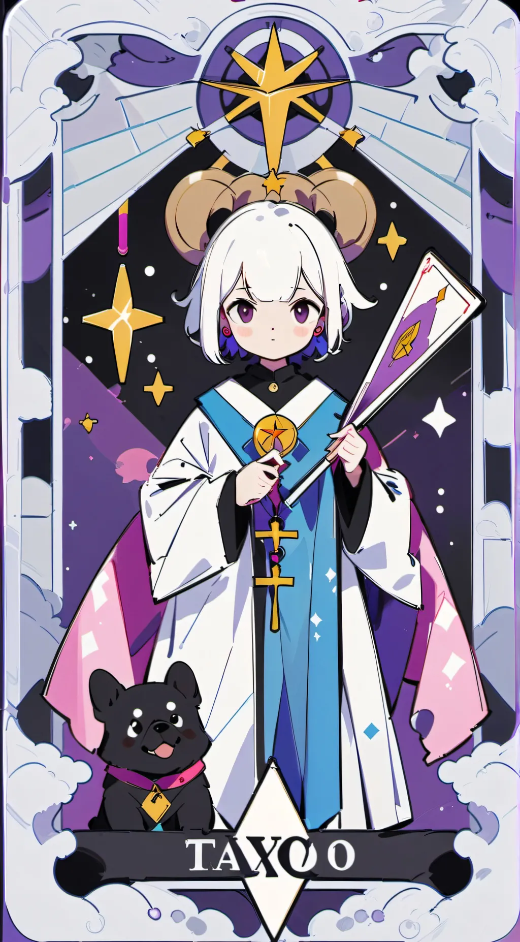 ai character: woof background