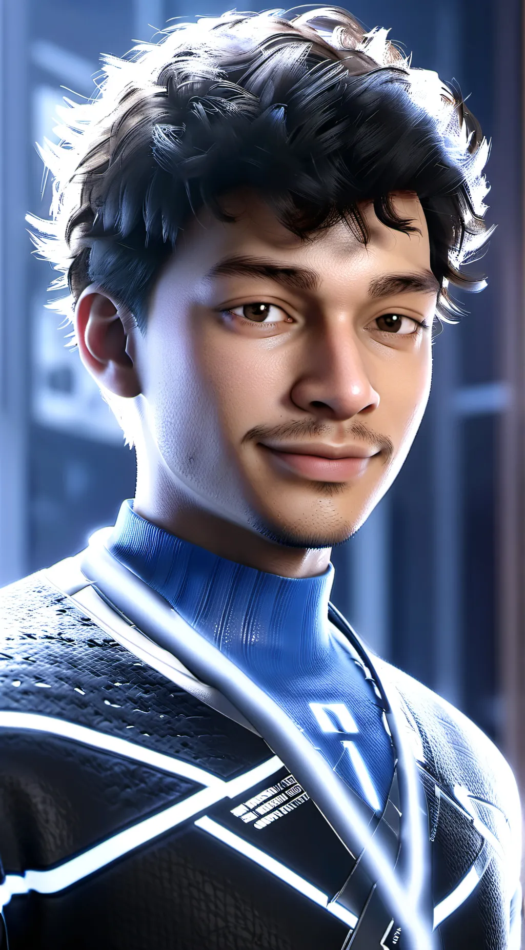 ai character: Mo  background