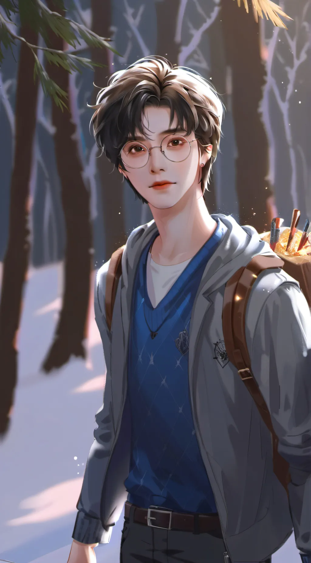ai character: harry james potter background