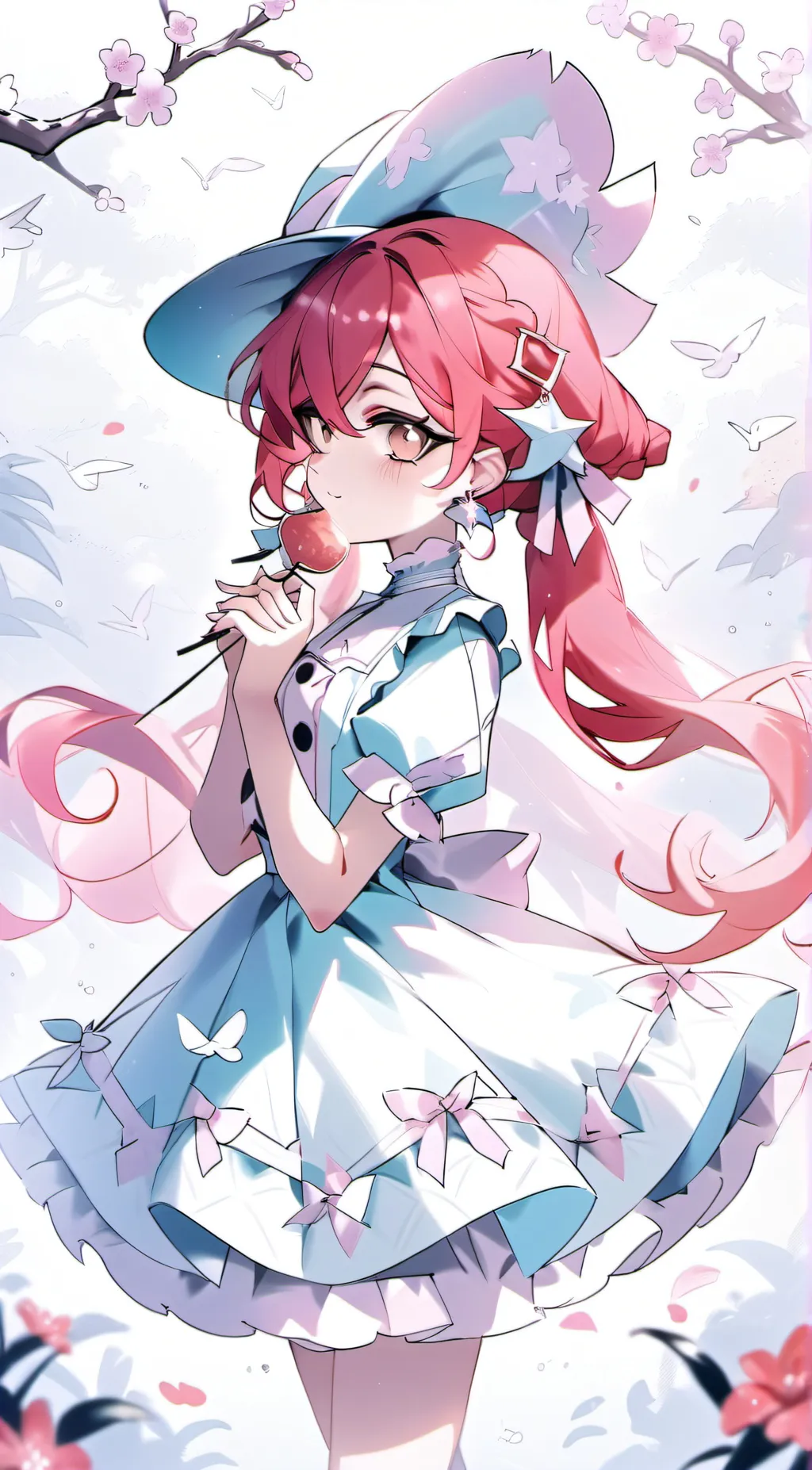 ai character: Lilly  background