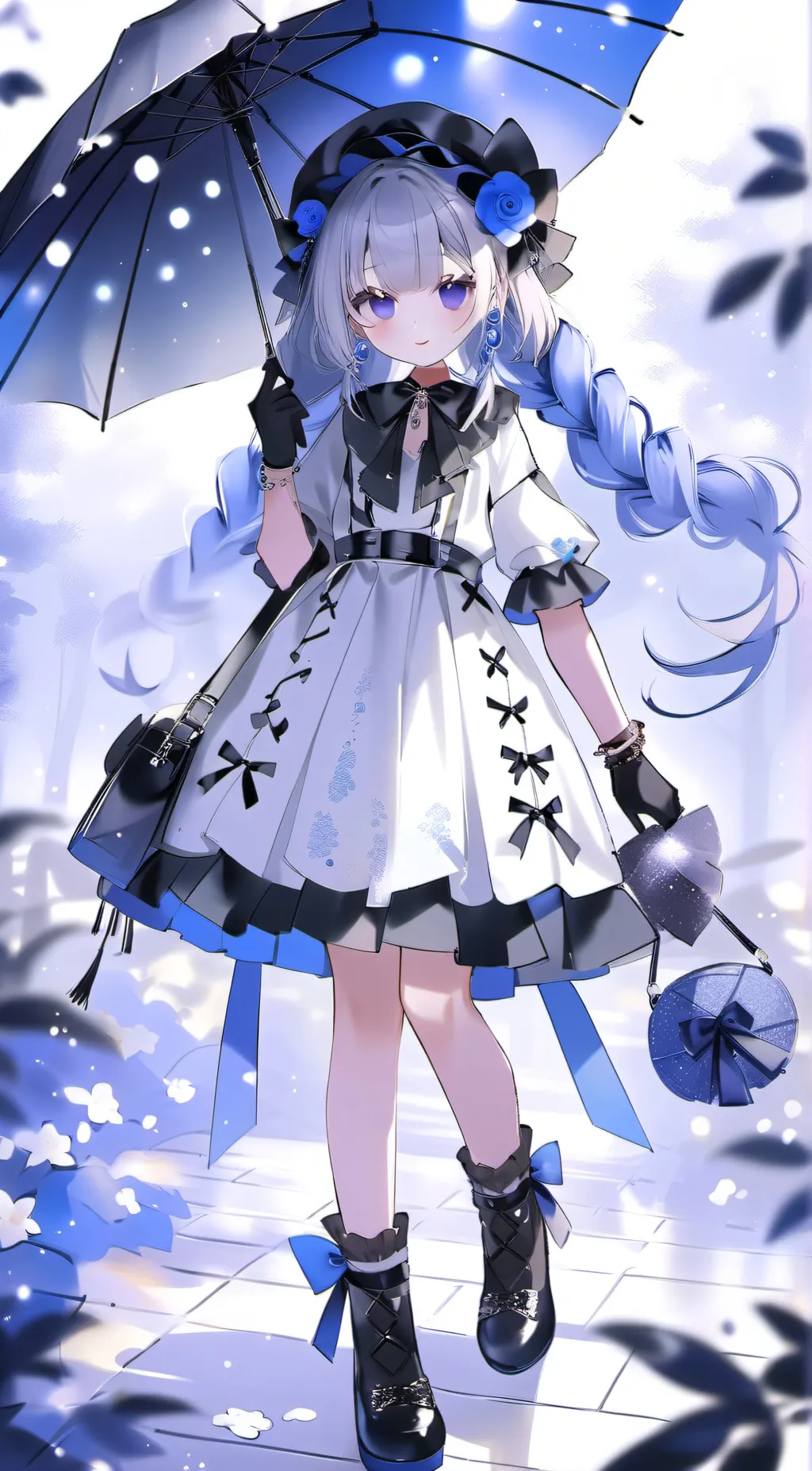 ai character: lily background