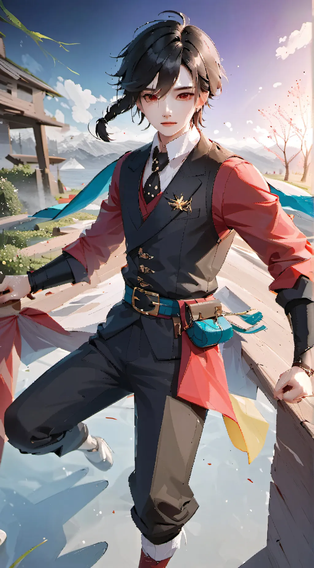 ai character: Steven background