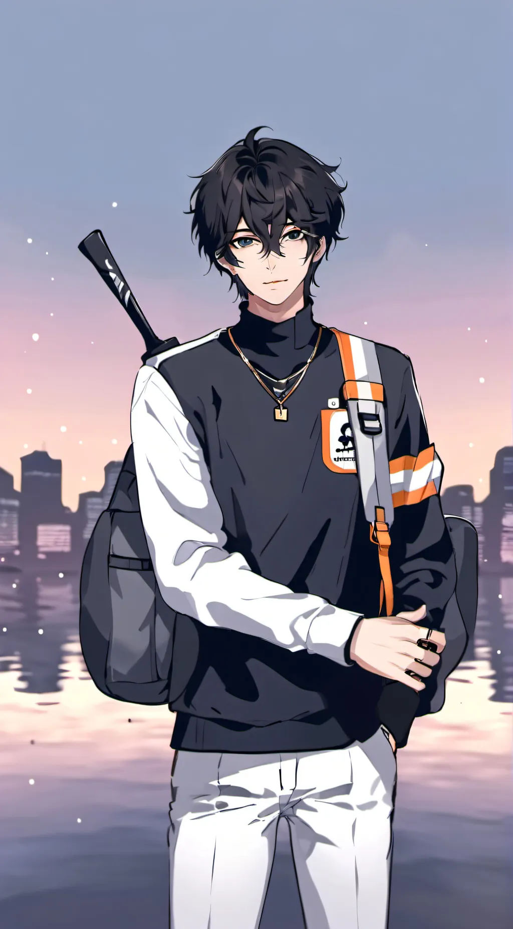 ai character: Aiden  background