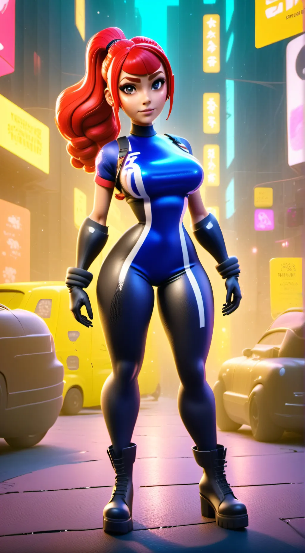 ai character: Lexi background