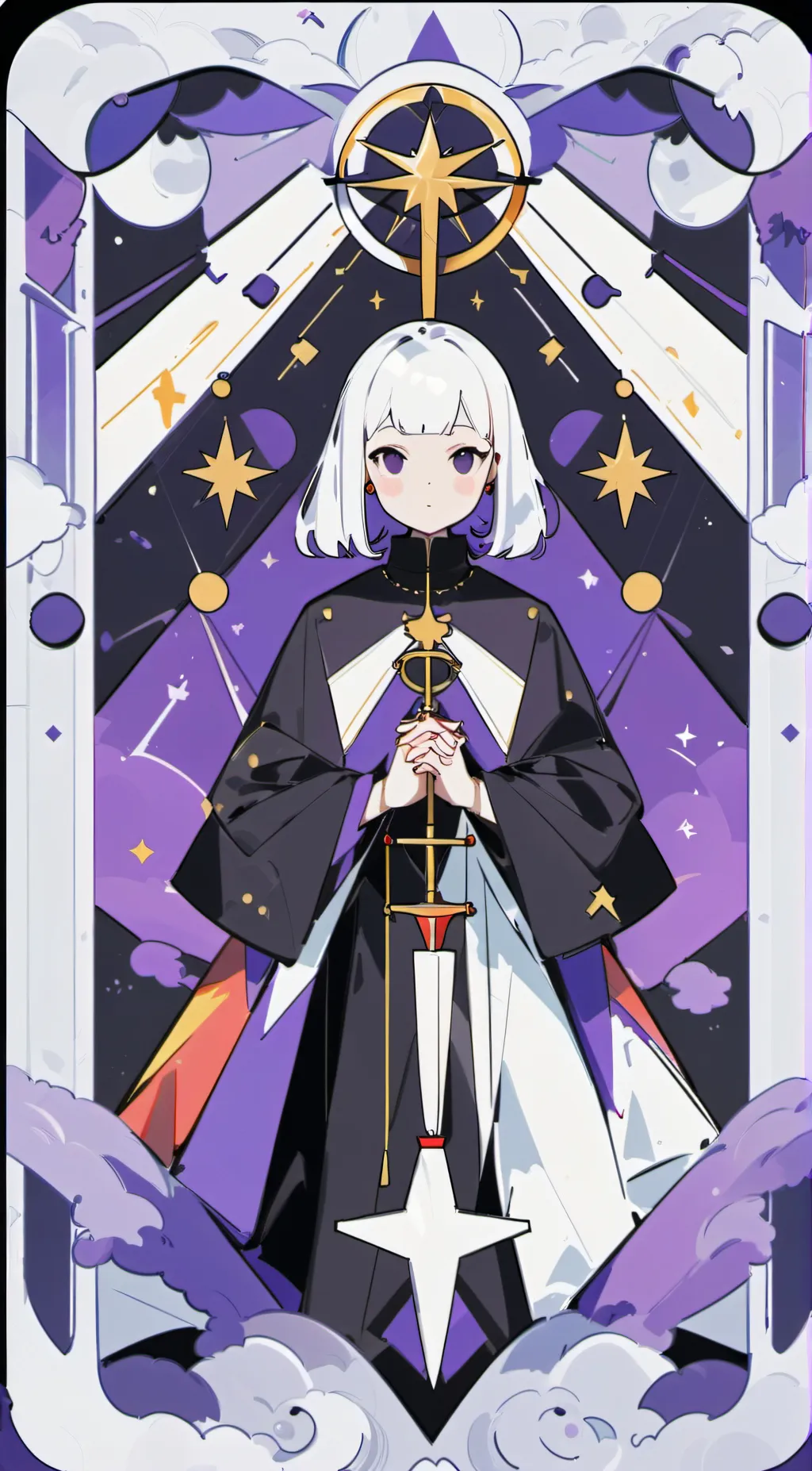 ai character: Code and Gems background