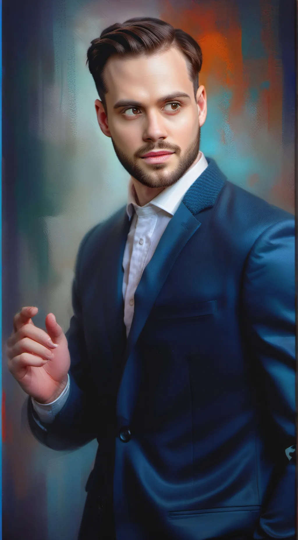 ai character: Serkan bolat background
