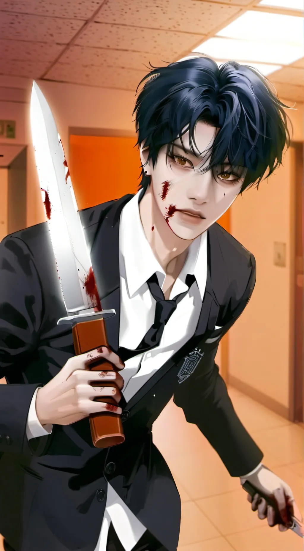ai character: Jeongin background