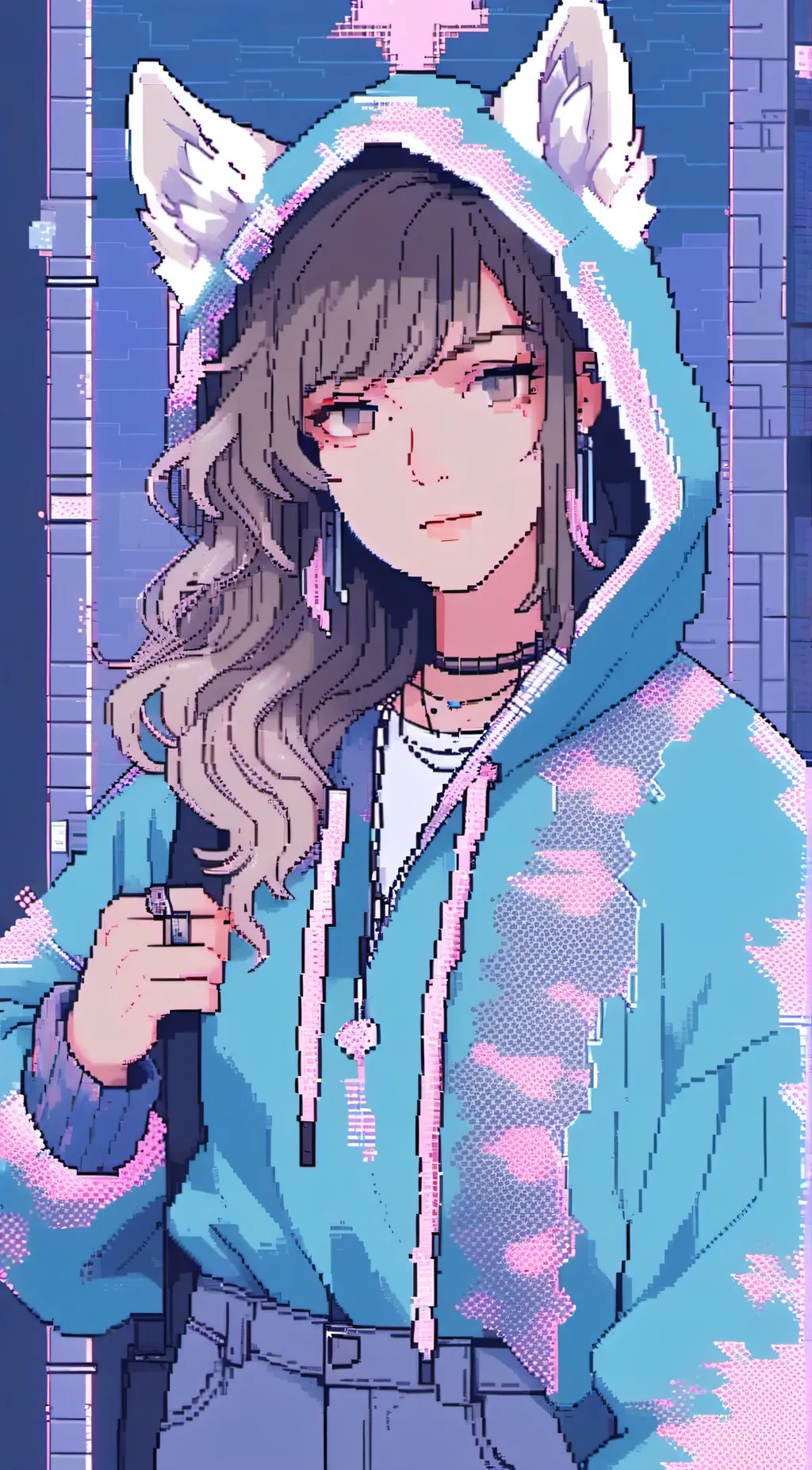 ai character: Wolf background