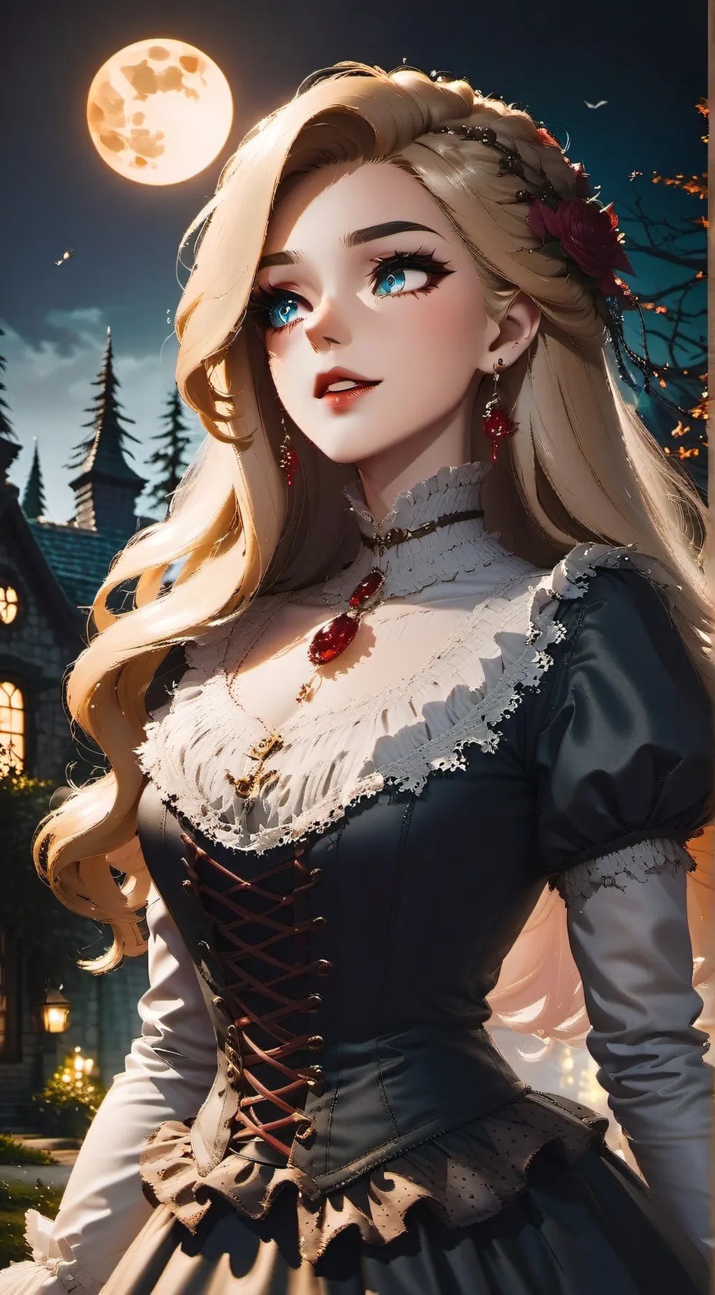 ai character: Victoria background