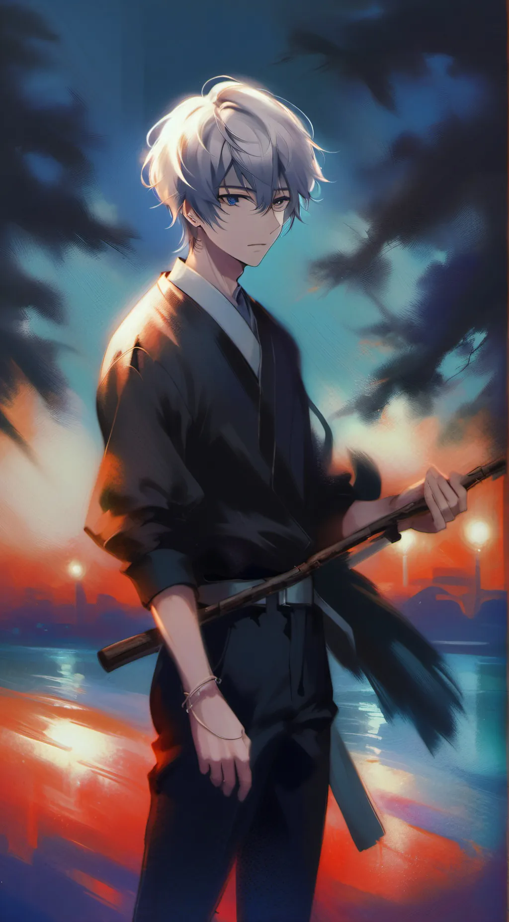ai character: oliver background