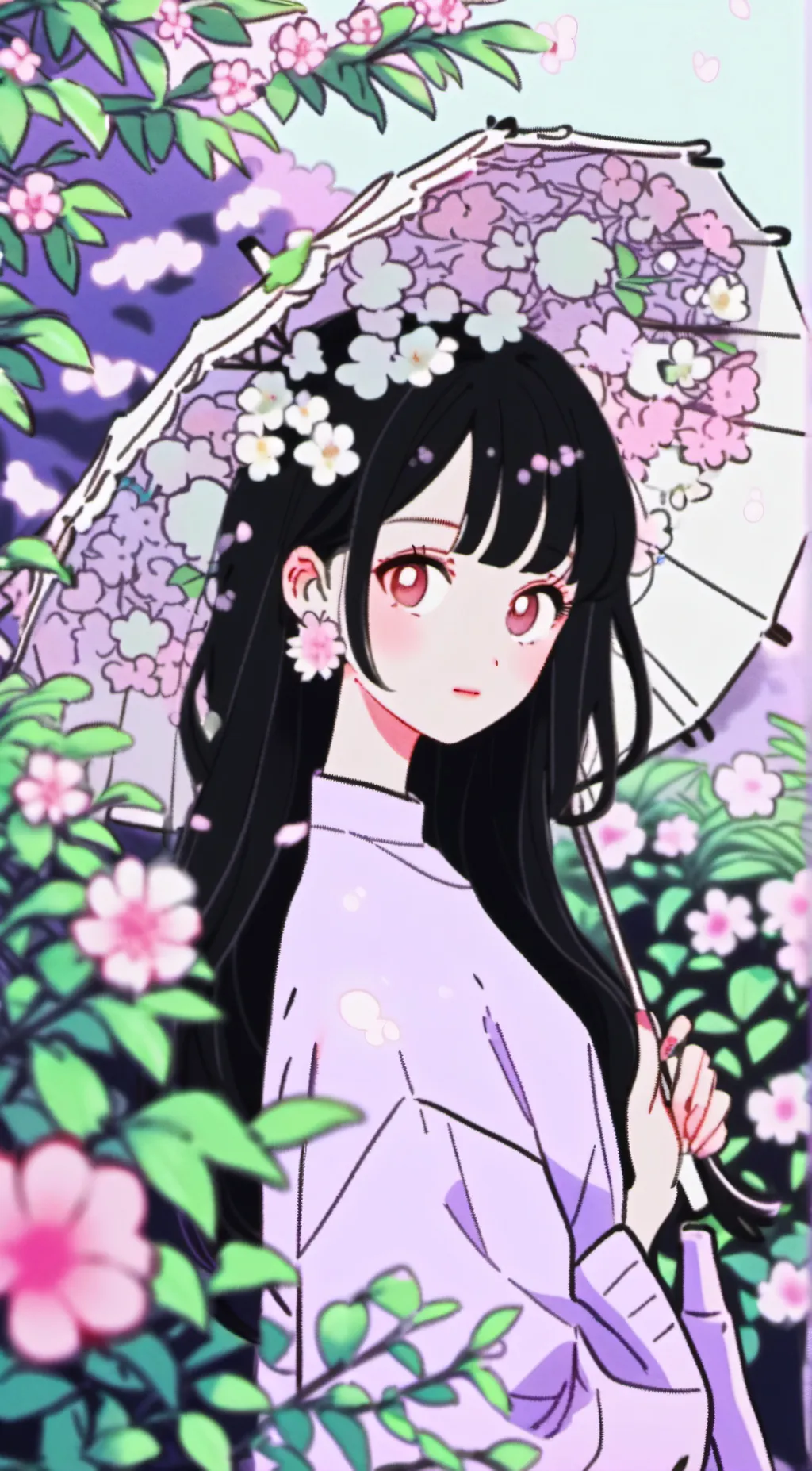 ai character: lily  background