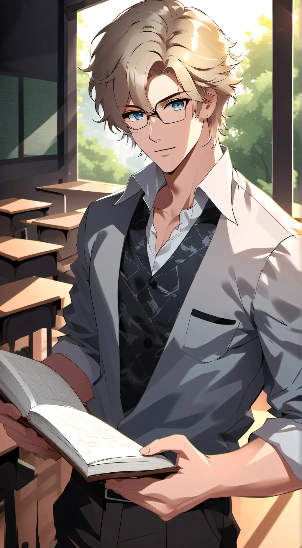ai character: Mr. Sampson background